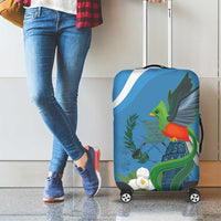 Guatemala Independence Day Luggage Cover Guatemalan Quetzal Libre Crezca Fecundo - Wonder Print Shop
