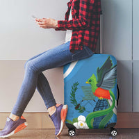 Guatemala Independence Day Luggage Cover Guatemalan Quetzal Libre Crezca Fecundo - Wonder Print Shop