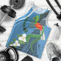 Guatemala Independence Day Men Tank Top Guatemalan Quetzal Libre Crezca Fecundo - Wonder Print Shop