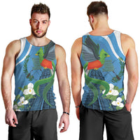 Guatemala Independence Day Men Tank Top Guatemalan Quetzal Libre Crezca Fecundo - Wonder Print Shop