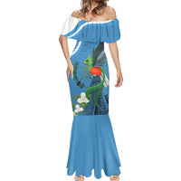 Guatemala Independence Day Mermaid Dress Guatemalan Quetzal Libre Crezca Fecundo - Wonder Print Shop