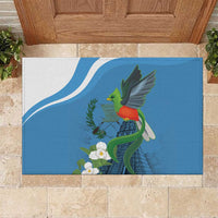 Guatemala Independence Day Rubber Doormat Guatemalan Quetzal Libre Crezca Fecundo - Wonder Print Shop