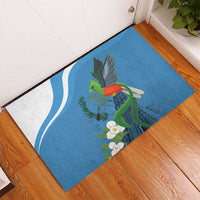 Guatemala Independence Day Rubber Doormat Guatemalan Quetzal Libre Crezca Fecundo - Wonder Print Shop