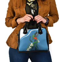 Guatemala Independence Day Shoulder Handbag Guatemalan Quetzal Libre Crezca Fecundo - Wonder Print Shop