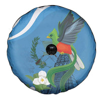Guatemala Independence Day Spare Tire Cover Guatemalan Quetzal Libre Crezca Fecundo - Wonder Print Shop