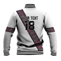 Custom Guatemala Football Baseball Jacket Los Chapines White Version - Wonder Print Shop