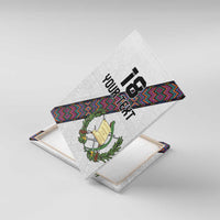 Custom Guatemala Football Canvas Wall Art Los Chapines White Version - Wonder Print Shop