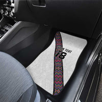 Custom Guatemala Football Car Mats Los Chapines White Version - Wonder Print Shop