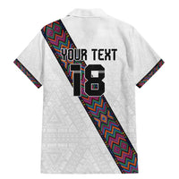 Custom Guatemala Football Family Matching Mermaid Dress and Hawaiian Shirt Los Chapines White Version - Wonder Print Shop