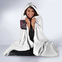 Custom Guatemala Football Hooded Blanket Los Chapines White Version - Wonder Print Shop