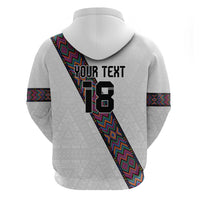 Custom Guatemala Football Hoodie Los Chapines White Version - Wonder Print Shop