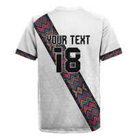 Custom Guatemala Football Rugby Jersey Los Chapines White Version - Wonder Print Shop