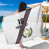 Custom Guatemala Football Sarong Los Chapines White Version - Wonder Print Shop