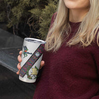 Custom Guatemala Football Tumbler Cup Los Chapines White Version - Wonder Print Shop