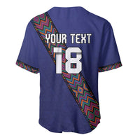 Custom Guatemala Football Baseball Jersey Los Chapines Blue Version - Wonder Print Shop