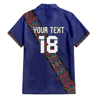 Custom Guatemala Football Hawaiian Shirt Los Chapines Blue Version - Wonder Print Shop