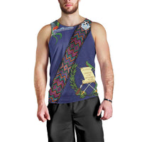 Custom Guatemala Football Men Tank Top Los Chapines Blue Version - Wonder Print Shop