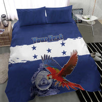 Honduras Independence Day Bedding Set Scarlet Macaw Flag Style - Wonder Print Shop