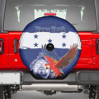 Honduras Independence Day Spare Tire Cover Scarlet Macaw Flag Style - Wonder Print Shop