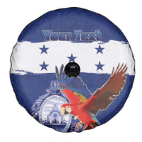 Honduras Independence Day Spare Tire Cover Scarlet Macaw Flag Style - Wonder Print Shop