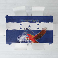 Honduras Independence Day Tablecloth Scarlet Macaw Flag Style - Wonder Print Shop