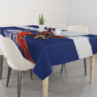 Honduras Independence Day Tablecloth Scarlet Macaw Flag Style - Wonder Print Shop