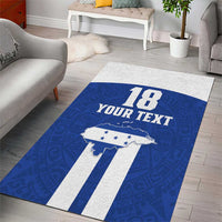 Custom Honduras Football Area Rug La H Go Champion - Wonder Print Shop