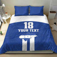 Custom Honduras Football Bedding Set La H Go Champion - Wonder Print Shop