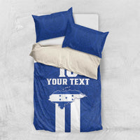 Custom Honduras Football Bedding Set La H Go Champion - Wonder Print Shop