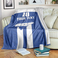 Custom Honduras Football Blanket La H Go Champion - Wonder Print Shop