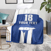 Custom Honduras Football Blanket La H Go Champion - Wonder Print Shop