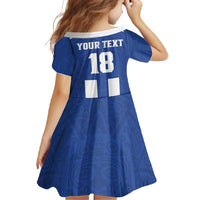 Custom Honduras Football Family Matching Long Sleeve Bodycon Dress and Hawaiian Shirt La H Go Champion - Wonder Print Shop