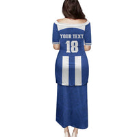 Custom Honduras Football Family Matching Puletasi and Hawaiian Shirt La H Go Champion - Wonder Print Shop