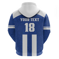 Custom Honduras Football Hoodie La H Go Champion - Wonder Print Shop