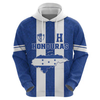Custom Honduras Football Hoodie La H Go Champion - Wonder Print Shop