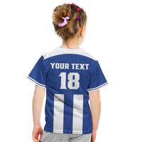 Custom Honduras Football Kid T Shirt La H Go Champion - Wonder Print Shop