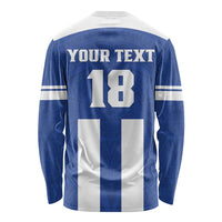 Custom Honduras Football Long Sleeve Shirt La H Go Champion - Wonder Print Shop