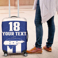 Custom Honduras Football Luggage Cover La H Go Champion - Wonder Print Shop