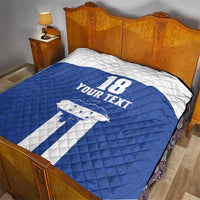 Custom Honduras Football Quilt La H Go Champion - Wonder Print Shop