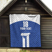 Custom Honduras Football Quilt La H Go Champion - Wonder Print Shop