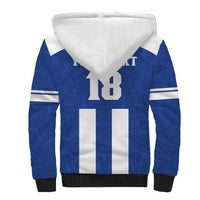Custom Honduras Football Sherpa Hoodie La H Go Champion - Wonder Print Shop