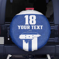 Custom Honduras Football Spare Tire Cover La H Go Champion - Wonder Print Shop