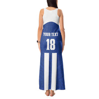 Custom Honduras Football Tank Maxi Dress La H Go Champion - Wonder Print Shop