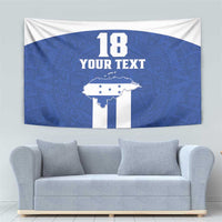 Custom Honduras Football Tapestry La H Go Champion - Wonder Print Shop