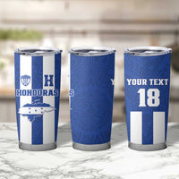 Custom Honduras Football Tumbler Cup La H Go Champion - Wonder Print Shop