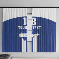 Custom Honduras Football Window Curtain La H Go Champion - Wonder Print Shop