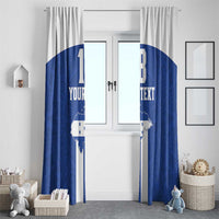 Custom Honduras Football Window Curtain La H Go Champion - Wonder Print Shop