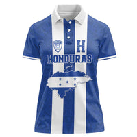 Custom Honduras Football Women Polo Shirt La H Go Champion - Wonder Print Shop
