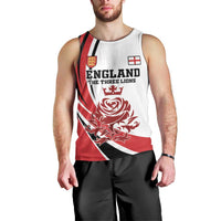Custom England Football Men Tank Top Simple Style - Wonder Print Shop