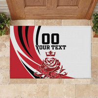 Custom England Football Rubber Doormat Simple Style - Wonder Print Shop
